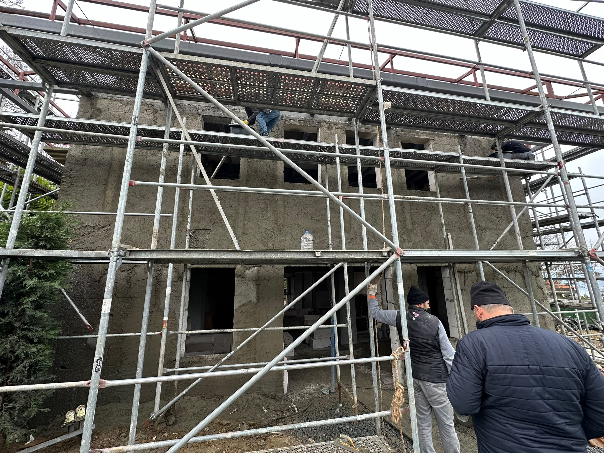 Tarabya Yavuz Kalkavan Villa cephe ve iskele uygulaması